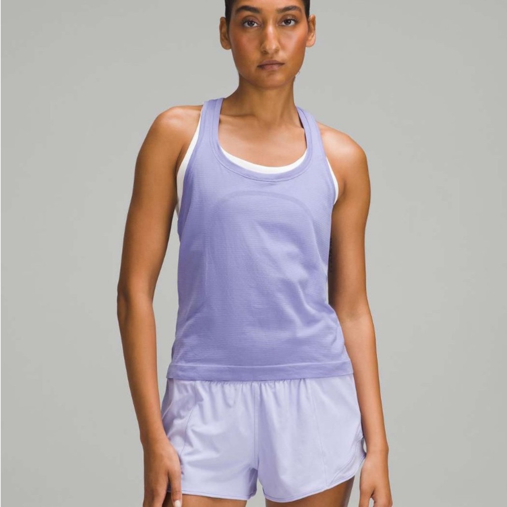 Lululemon Dark Lavender Swiftly Tech Racerback Tank Top 2.0 Race Length